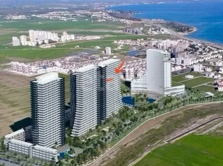 1 room apartment 55 m² Trikomo, Northern Cyprus