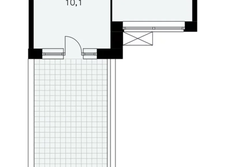 Квартира 2 комнаты 49 м² район Коммунарка, Россия