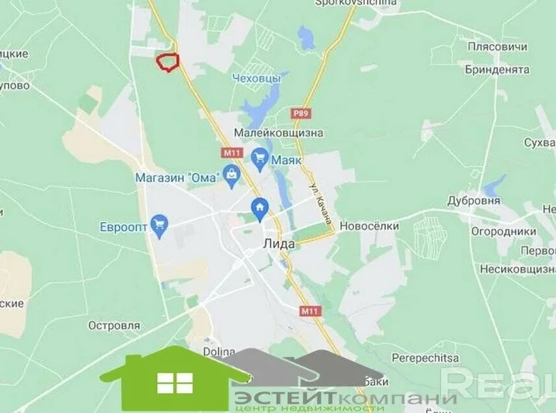 Nieruchomości komercyjne 1 m² Lida, Białoruś