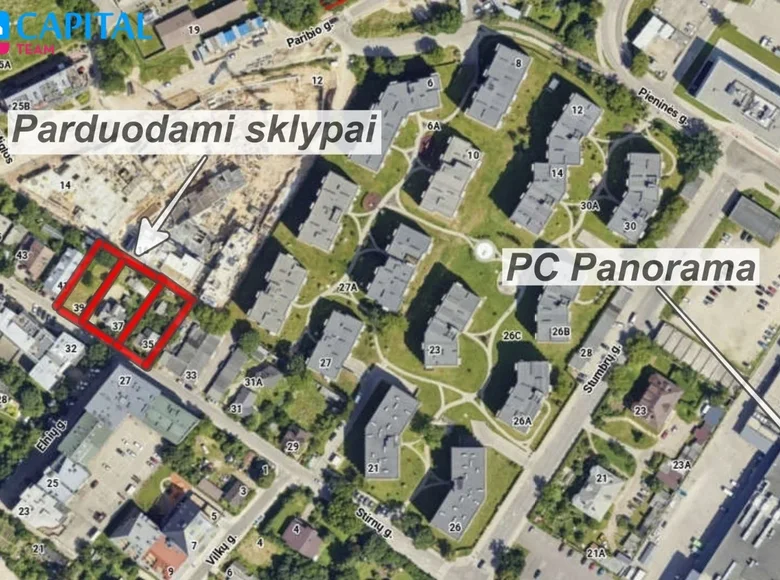 Grundstück  Vilnius, Litauen