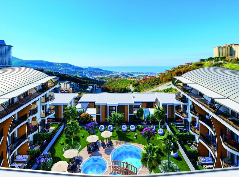 Mieszkanie 2 pokoi 126 m² Kargicak, Turcja