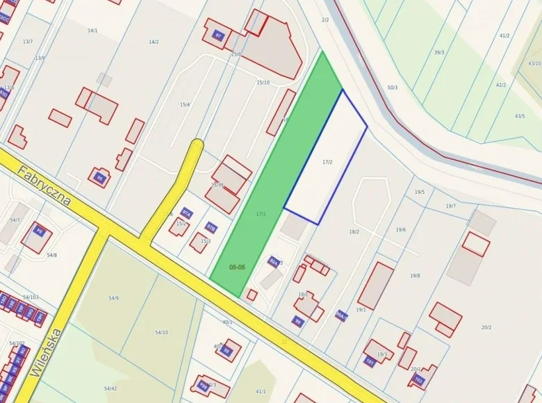 Land 1 room 5 831 m² Marki, Poland