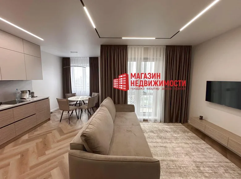 Wohnung 2 zimmer 58 m² Hrodna, Belarus