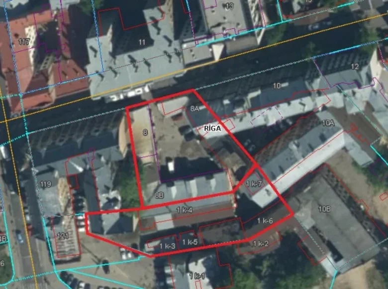 Atterrir 2 905 m² Riga, Lettonie