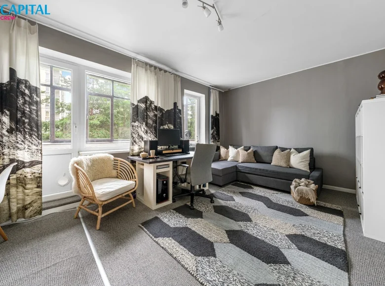Квартира 1 комната 35 м² Вильнюс, Литва
