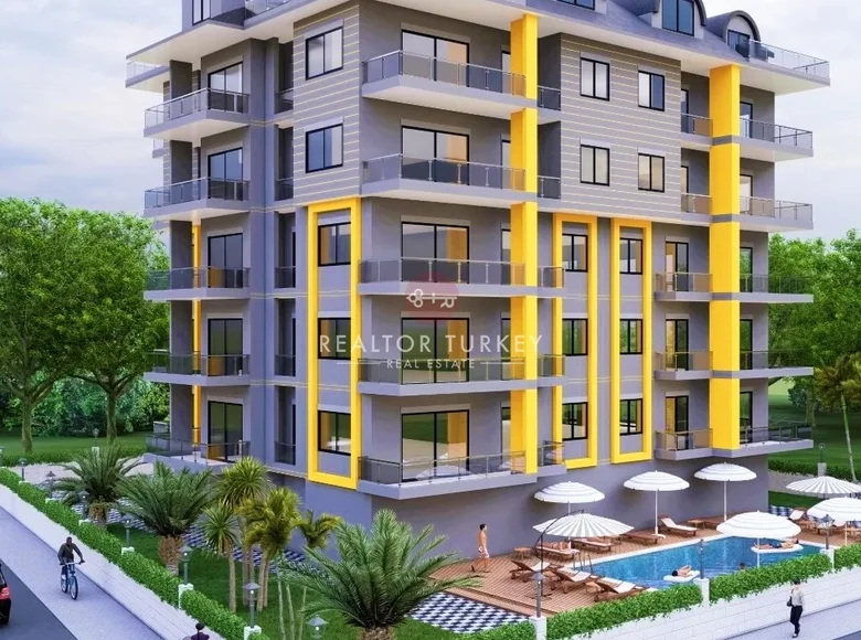 Appartement 1 chambre 55 m² Alanya, Turquie