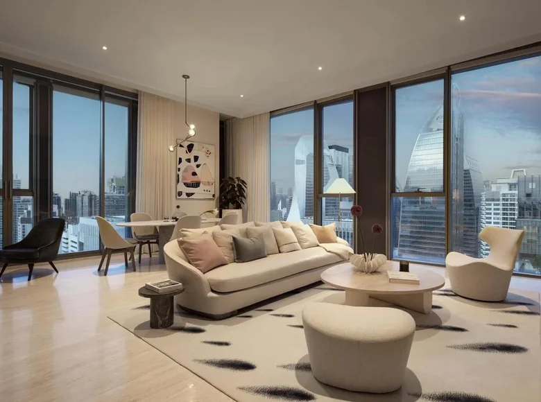 Mieszkanie 2 pokoi 84 m² Bangkok, Tajlandia