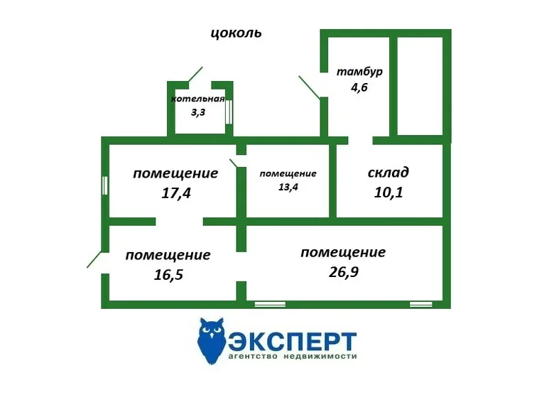 Commercial property 150 m² in Karelichy, Belarus