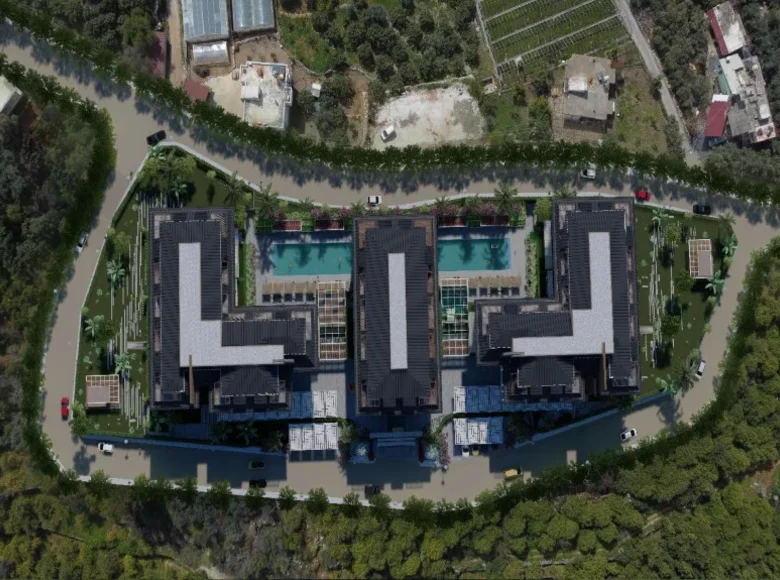 1 bedroom apartment 51 m² Muratpasa, Turkey