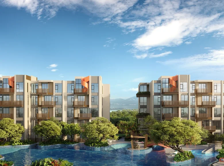 Квартира 3 комнаты 60 м² Choeng Thale, Таиланд