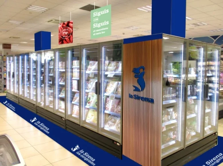 A supermarket in the elite zone, Barcelona