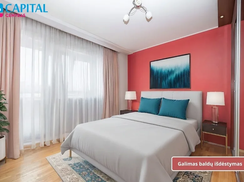 3 room apartment 61 m² Vilnius, Lithuania