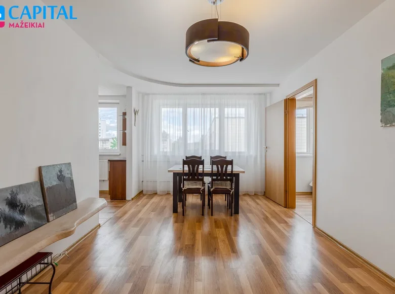 3 room apartment 48 m² Mazeikiai, Lithuania