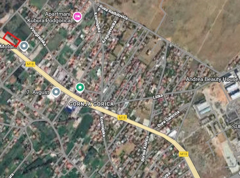 Działki 3 800 m², Czarnogóra