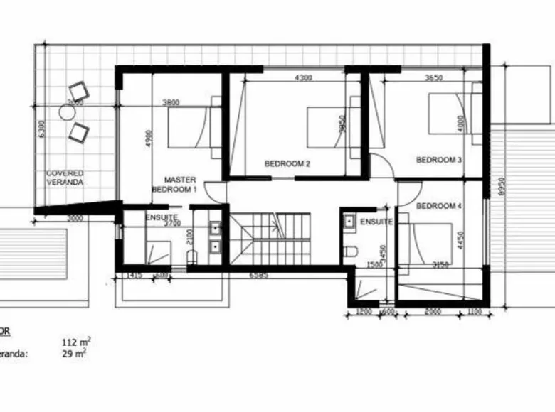 Dom 4 pokoi 307 m² Yeroskipou, Cypr