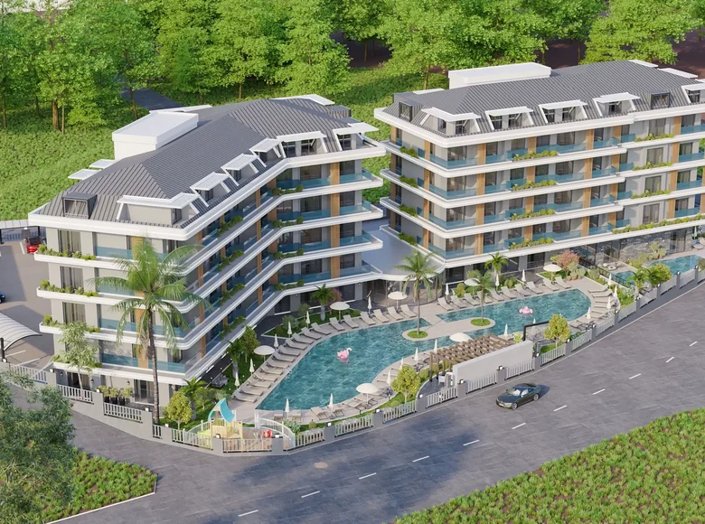 Mieszkanie 2 pokoi  Oba, Turcja