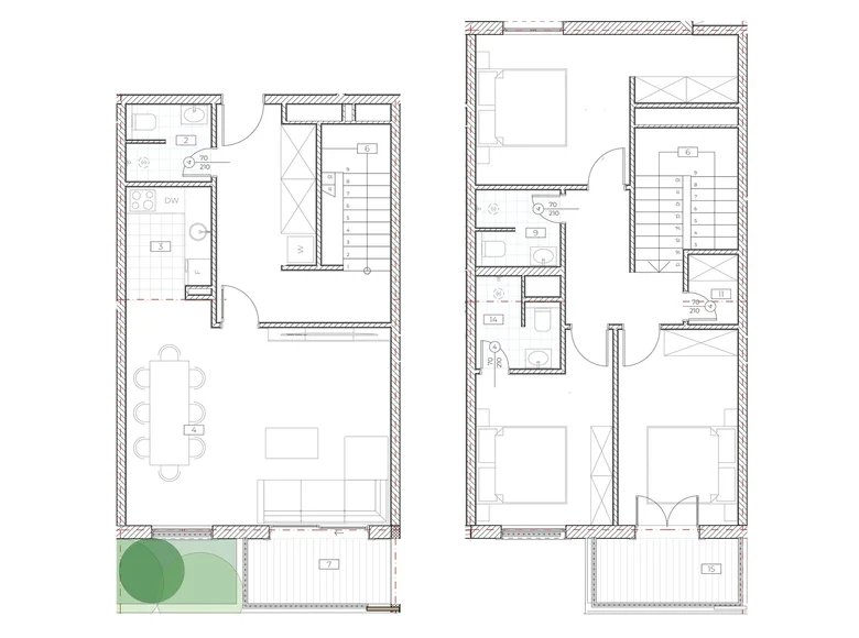 Mieszkanie 3 pokoi 123 m² Boreti, Czarnogóra