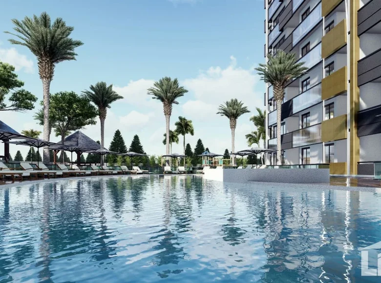 Apartamento 3 habitaciones 58 m² Erdemli, Turquía