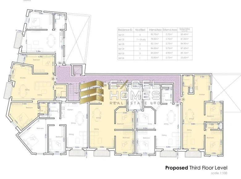Appartement 2 chambres  Ghajnsielem, Malte