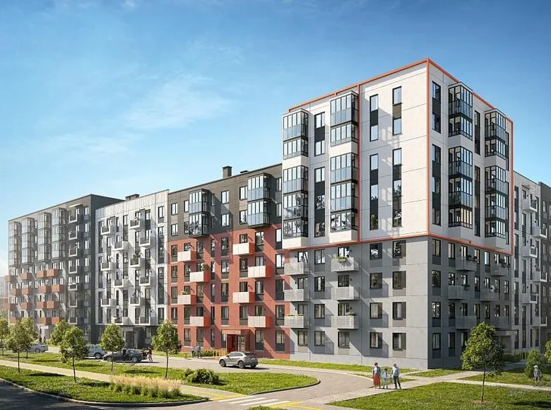 2 room apartment 34 m² Kopishche, Belarus