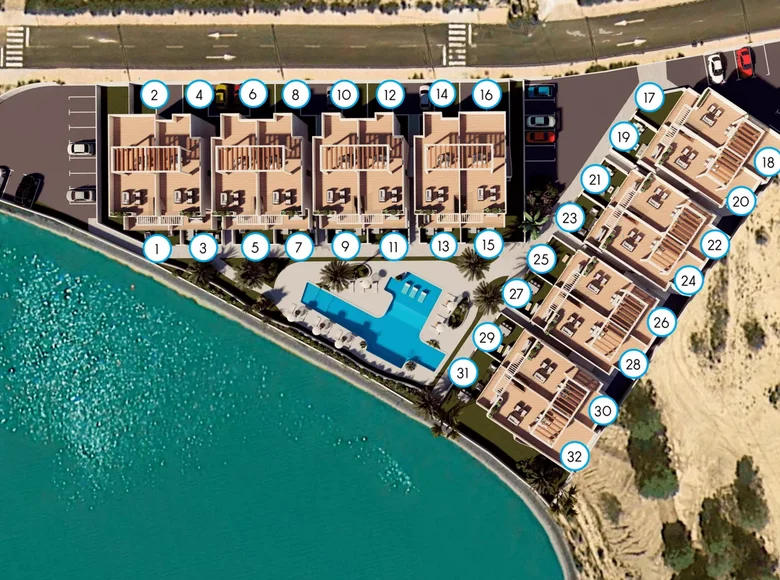 3 bedroom bungalow 158 m² Finestrat, Spain