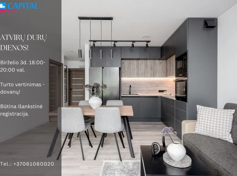 Wohnung 4 zimmer 70 m² Vilnius, Litauen