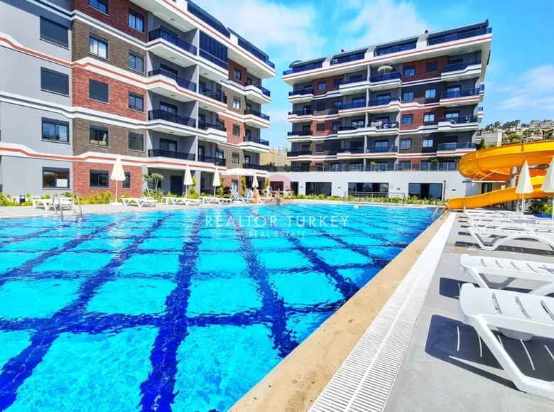 Квартира 1 комната 110 м² Каргыджак, Турция
