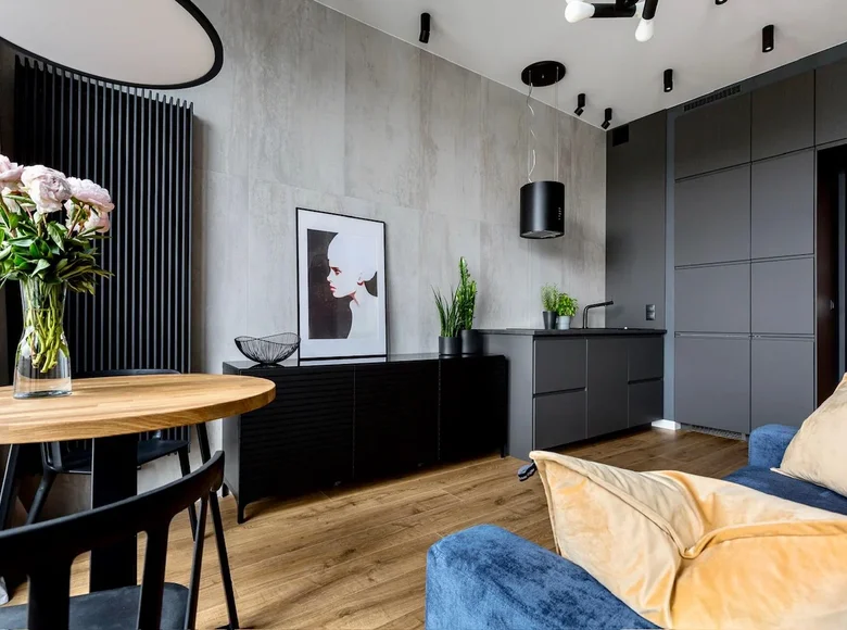 Appartement 1 chambre 30 m² en Varsovie, Pologne