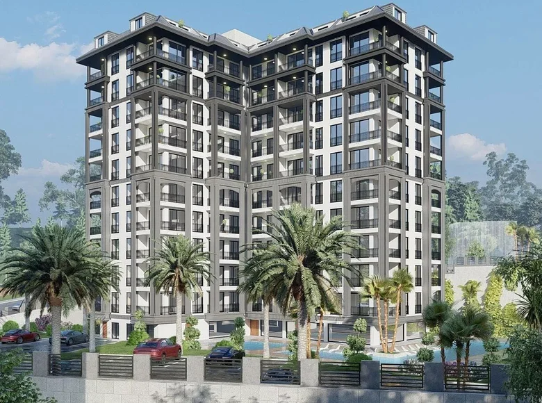 1 bedroom apartment 55 m² Alanya, Turkey