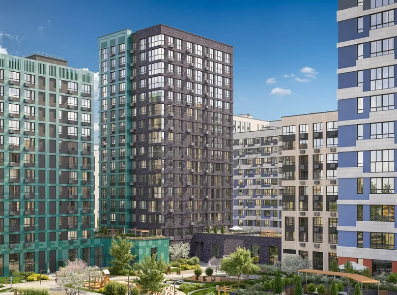 2 room apartment 49 m² Kommunarka, Russia