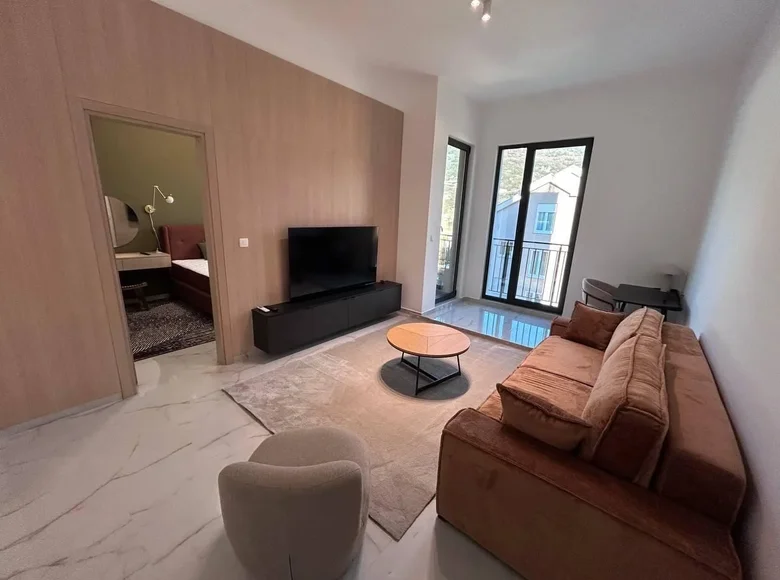 Wohnung 1 Schlafzimmer 54 m² in Lastva Grbaljska, Montenegro