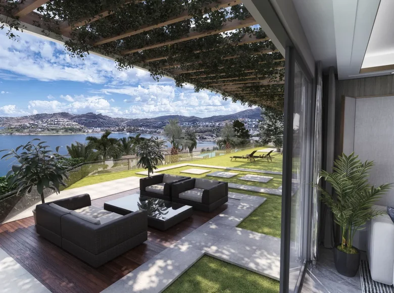 2 bedroom apartment 121 m² Bodrum, Turkey