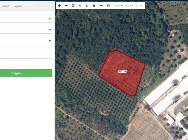 Земельные участки 5 м², Турция