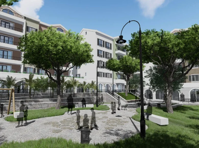 Mieszkanie 1 pokój 40 m² Gornja Lastva, Czarnogóra