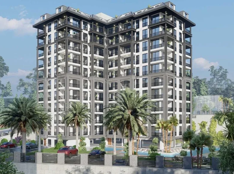 Квартира 2 комнаты 46 м² Аланья, Турция