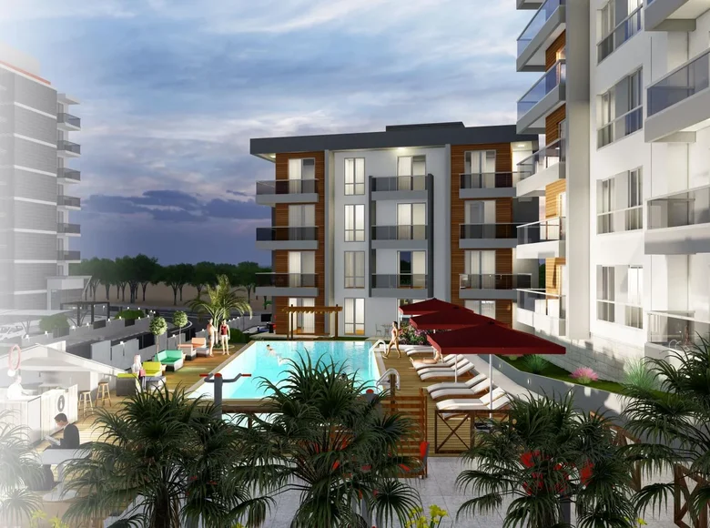 Mieszkanie 3 pokoi 100 m² Mediterranean Region, Turcja