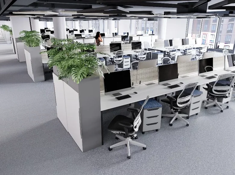 Bureau 2 988 m² à Moscou, Russie