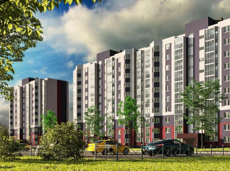 2 room apartment 65 m² Fanipal, Belarus