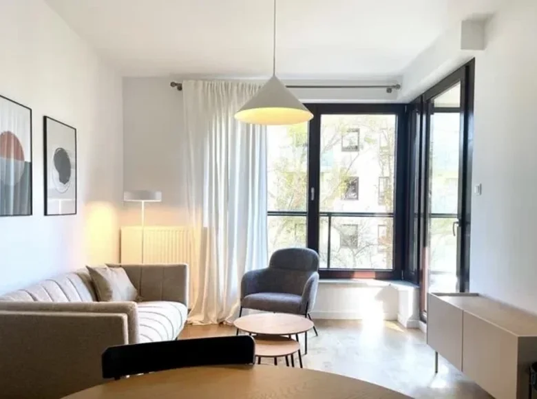 2 room apartment 38 m² in Warsaw, Poland