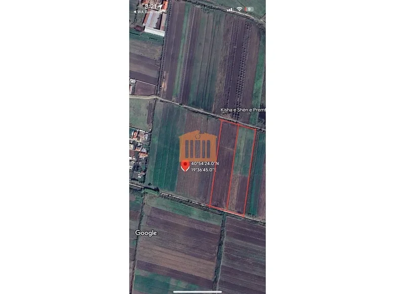 Land 35 000 m² Bashkia Durres, Albania