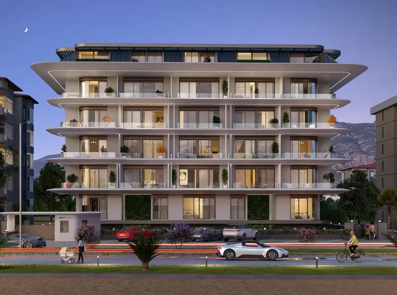 1 bedroom apartment 60 m² Kestel, Turkey