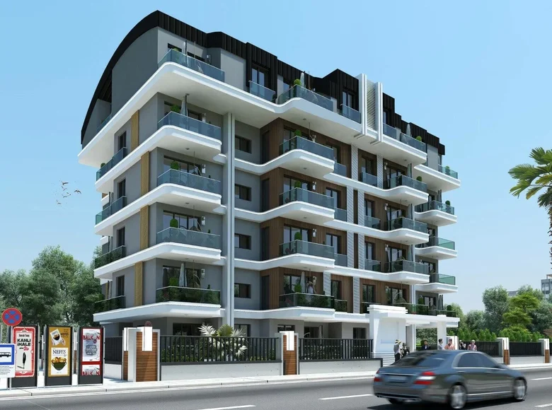 Mieszkanie 2 pokoi 65 m² Gazipasa, Turcja