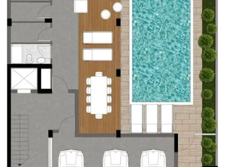 Квартира 3 спальни 155 м² муниципалитет Лимасол, Кипр