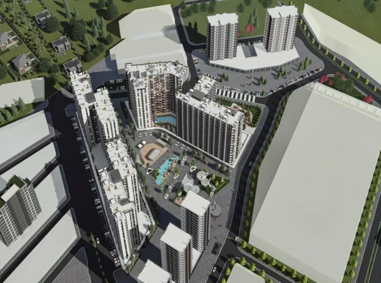 2 bedroom apartment 100 m² Akdeniz, Turkey