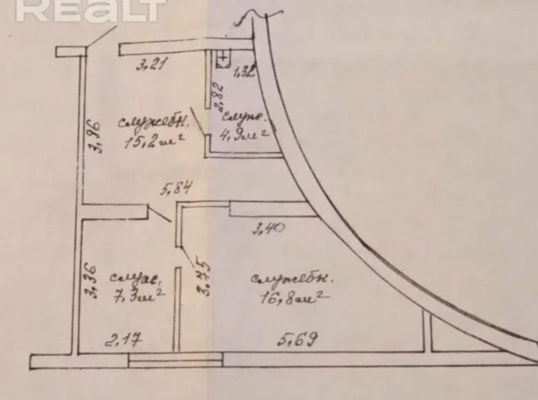 Коммерческое помещение 44 м² Минск, Беларусь
