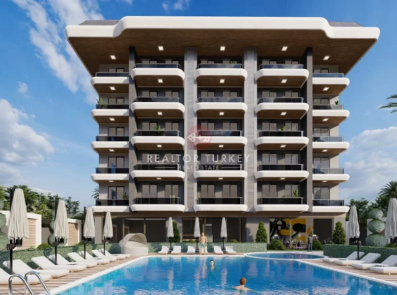 Appartement 1 chambre 52 m² Kargicak, Turquie