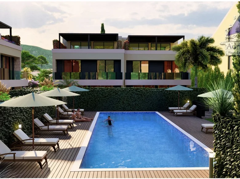 villa de 3 chambres 167 m² Lastva Grbaljska, Monténégro