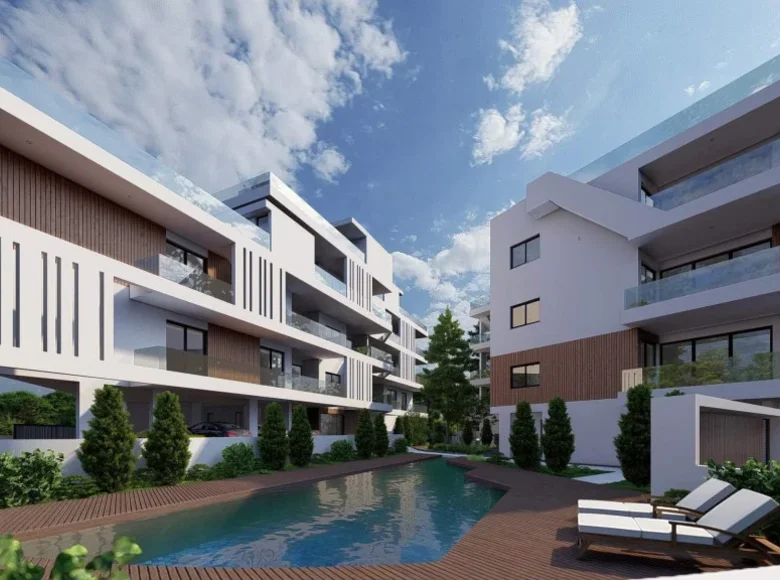 Квартира 1 комната 69 м² Гермасойя, Кипр