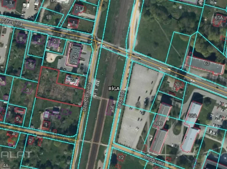 Grundstück 2 723 m² Riga, Lettland