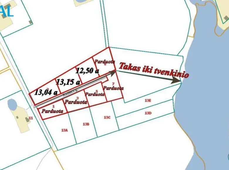 Parcelas  Kretinga, Lituania